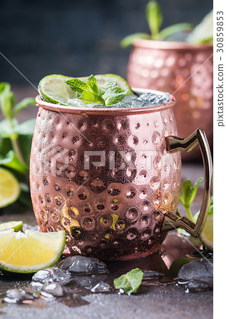 图库照片 moscow mule cocktail