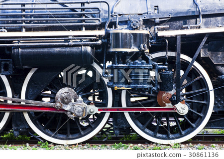 图库照片: train wheels