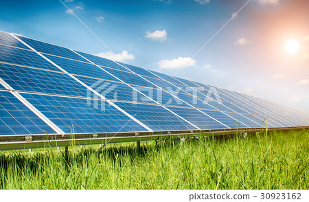 图库照片: solar plant