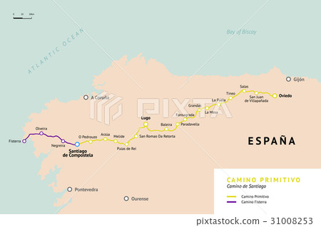 camino de santiago. spain.