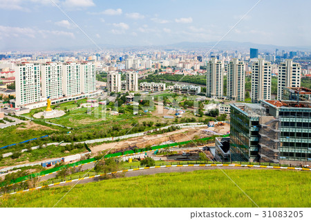 图库照片: ulaanbaatar aerial view, mongolia