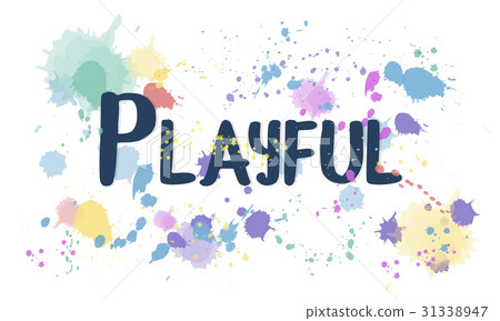 插图素材: playful enjoyment happiness inspire passion positive