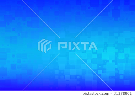 插图素材: azure blue glowing various tiles background