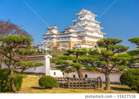 图库照片: himeji castle of japan