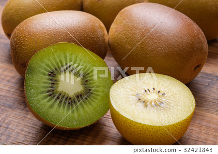 stock photo: kiwi, kiwis, kiwifruit