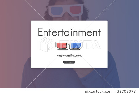 图库照片: enjoy movie cinema entertainment time leisure pastime