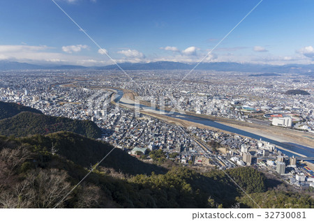 图库照片: 岐阜市景观