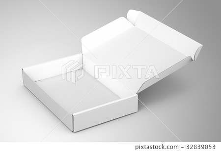 插图素材: blank tuck top box template