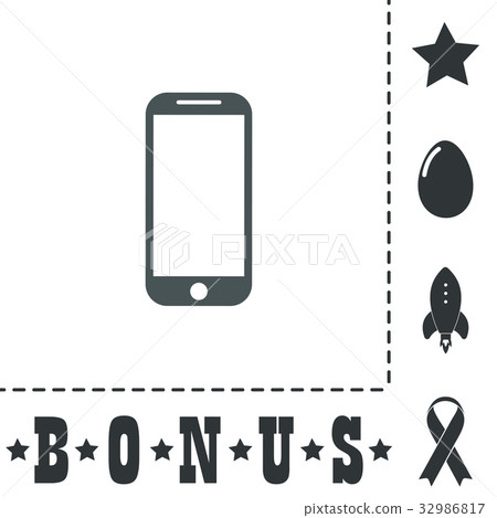 插图素材: mobile phone sign icon, vector illustration. 查看全部