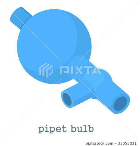 Pipet Bulb Icon Cartoon Style Stock Illustration 33055831 PIXTA