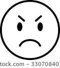 插图素材: 拟古禅记 微笑符号 不安的表情