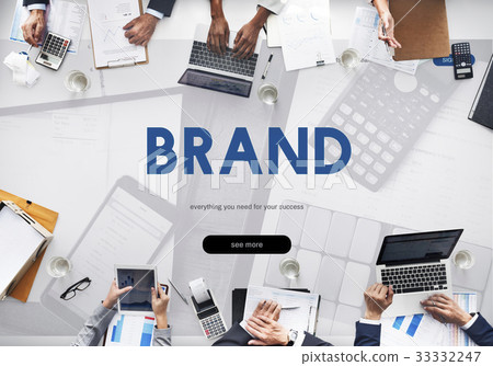 图库照片: brand branding copyright marketing word