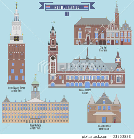 图库插图: famous places in netherlands