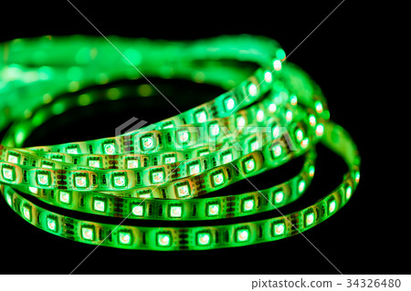 图库照片: led strip