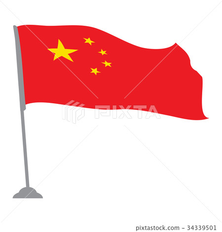 插图素材: flag of china