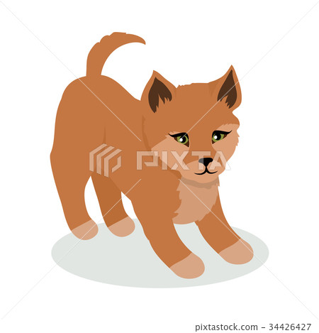 图库插图: dingo cartoon flat vector illustration