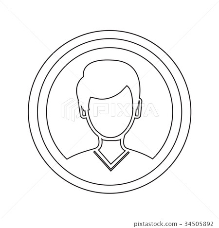 插图素材: people icon illustration design