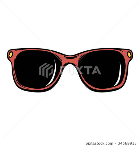 插图素材: sunglasses icon cartoon