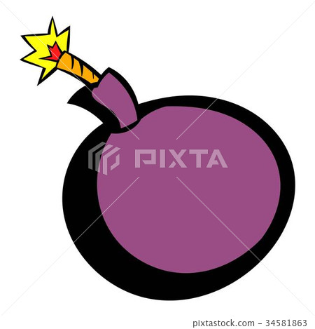 插图素材 bomb icon icon cartoon