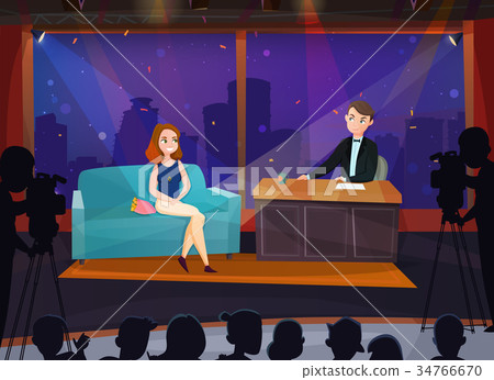 插图素材: talk show illustration 查看全部