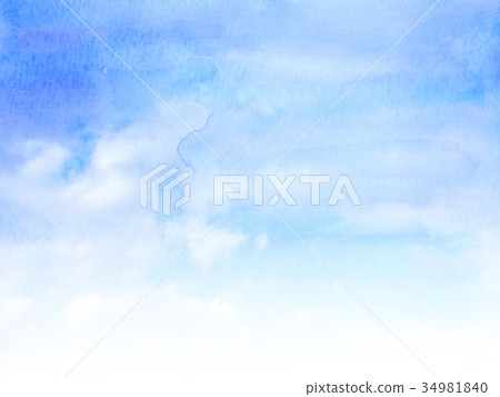 图库插图 天空 水彩画 照片处理