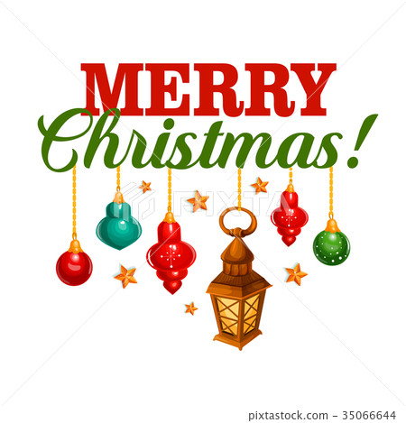 插图素材: christmas ball icon for new year holiday design 查看