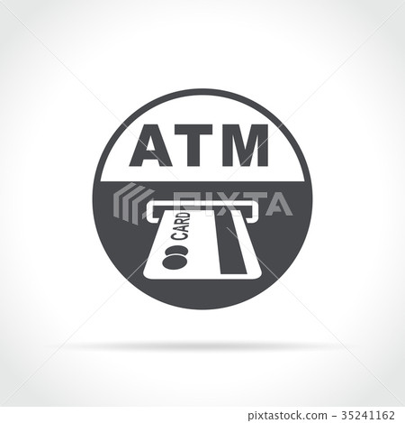 插图素材 atm circle grey icon 查看全部