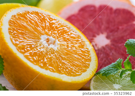 orange grapefruit lemon lime.