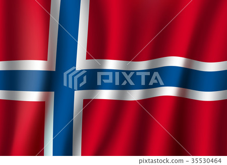 图库插图: norway vector 3d flag background national symbol