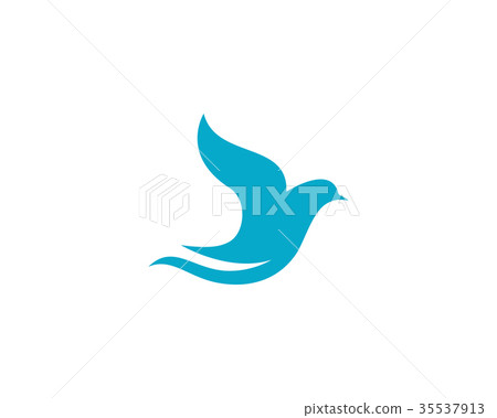 插图素材: bird wing dove logo template 查看全部
