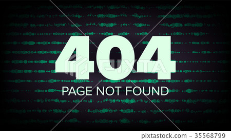 图库插图: 404 error vector. page not found. computer web