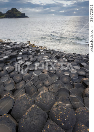 图库照片: giants causeway, northern ireland