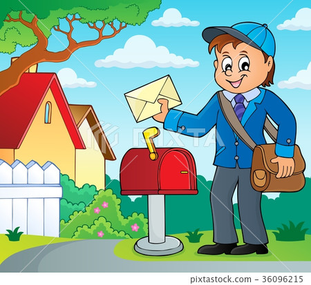 插图素材: postman topic image 2