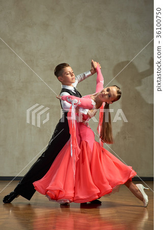 图库照片: children dancing ballroom dance