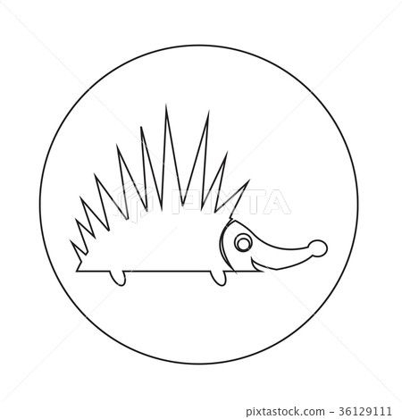姿势/表情/动作 构图 侧影/人影 插图 hedgehog icon 首页 插图 姿势