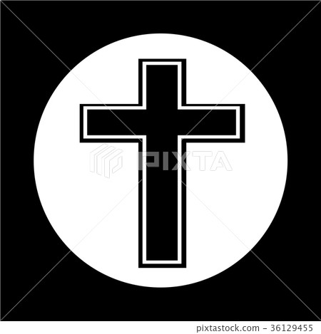 插图素材: religion cross icon