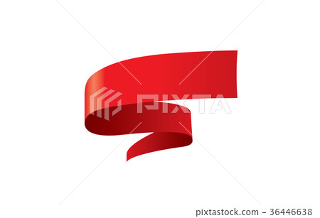 图库插图: vector red ribbon