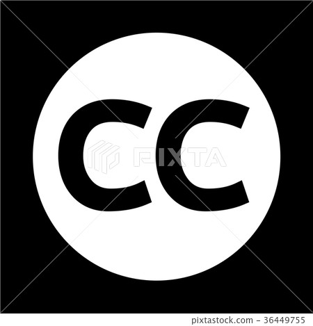 插图素材: creativecommons cc icon