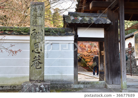 图库照片 京都 一休寺 庙宇