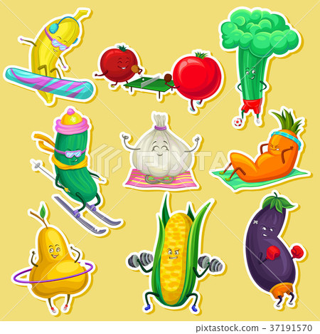 doing sports 首页 插图 姿势/表情/动作 表情 可爱 funny vegetable