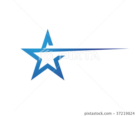 图库插图: star logo template