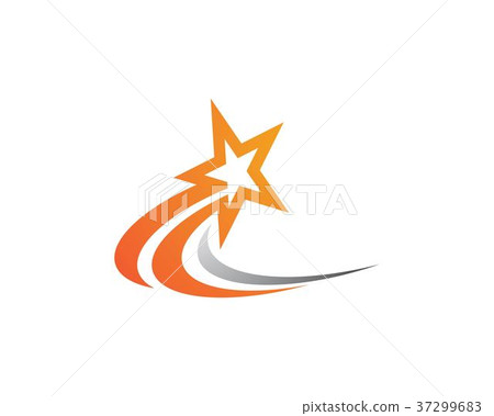 图库插图: star logo template