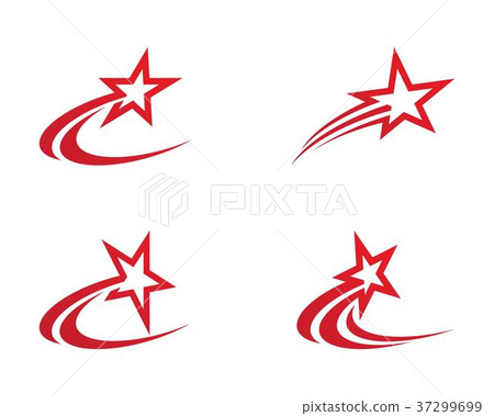 图库插图: star logo template