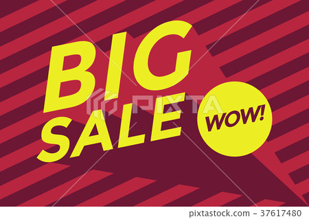 插图素材: big sale banner