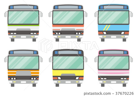 一套公共汽车 首页 插图 姿势/表情/动作 构图 正面 一套公共汽车