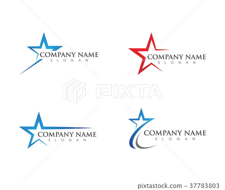 图库插图: star logo template