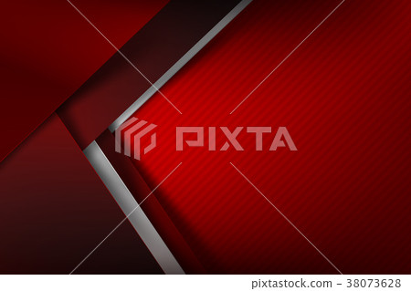 Abstract Background Red Dark And Black Overlap Stock Illustration