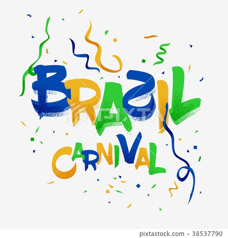 姿势/表情/动作 情绪 快乐/喜悦 插图 brazil carnival party