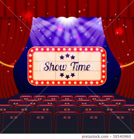 插图素材: show time concept 查看全部