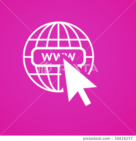 插图素材: www internet icon